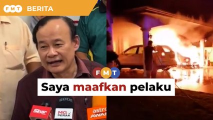 Saya maafkan pelaku cetus kebakaran rumah, kata Ngeh