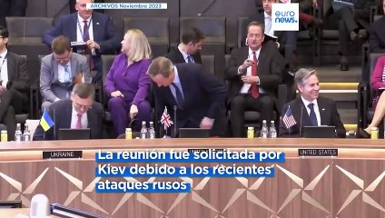 Скачать видео: Cómo fortalecer la defensa aérea de Ucrania, la gran pregunta en el Consejo OTAN-Ucrania