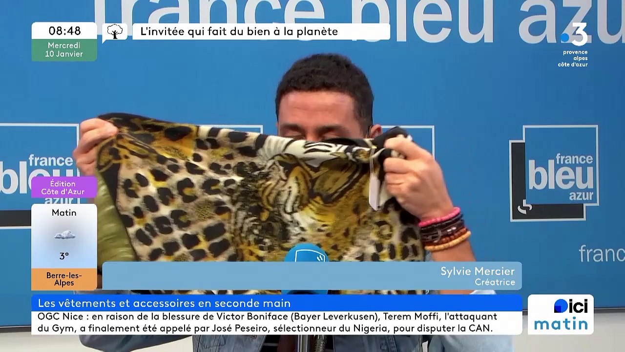 L'invité qui fait du bien à la planète : Sylvie "customise" les vêtements et tissus