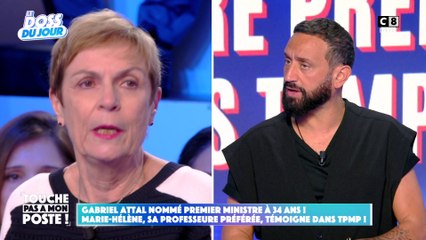 La professeure de Gabriel Attal, nouveau Premier Ministre, s'exprime dans TPMP !