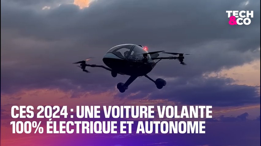 CES 2024: cette voiture volante 100% électrique a été conçue par une  entreprise française - Vidéo Dailymotion