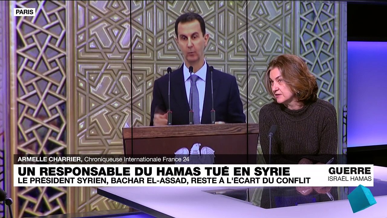 Israël-Hamas : le président syrien Bachar al-Assad reste à l'écart du conflit