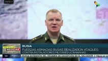 Avanza operación militar especial rusa en Ucrania
