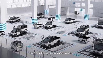 فيديو: مركبة التسليم المعيارية من كيا تتحول إلى شاحنة شاهد كيف