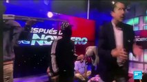 Ecuador's escalating gang violence is broadcast live as masked gunmen storm TV studio