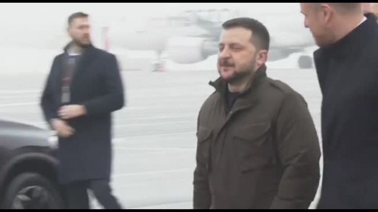 Zelensky a Vilnius, prima tappa del tour nei Paesi Baltici alleati