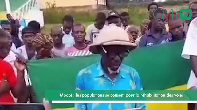 [#Reportage] Moabi : les populations se cotisent pour la réhabilitation des voies