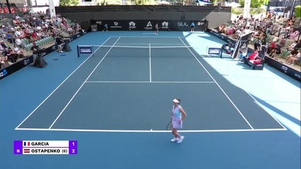 Adélaïde - Garcia éliminée par Ostapenko