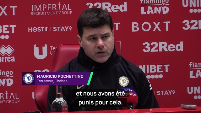 Pochettino : “La défaite est facile à expliquer”