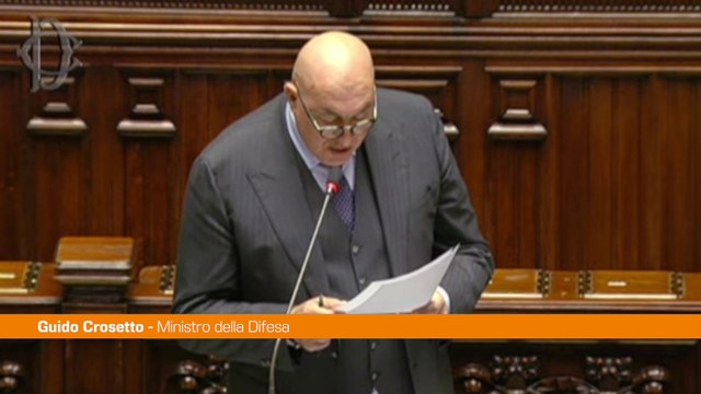Ucraina, Crosetto Aiuti militari per rafforzare capacità difensiva
