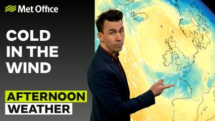 Met Office Afternoon Weather Forecast 10/01/24 - Cloudy for many