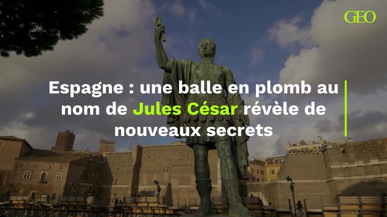 Une balle en plomb découverte en Espagne au nom de Jules César révèle de nouveaux secrets