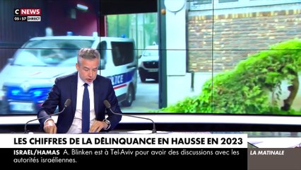 "La matinale" de Romain Desarbres sur CNews du mardi 9 janvier 2024.