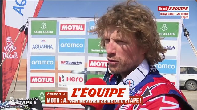 Van Beveren : « Je suis dans une bonne spirale » - Rallye raid - Dakar - Motos