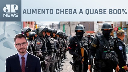 Equador tem disparada no índice de assassinatos em 5 anos; Fabrizio Neitzke
