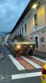#BREAKING : Les forces armées patrouillent dans les rues de Quito, en Équateur.