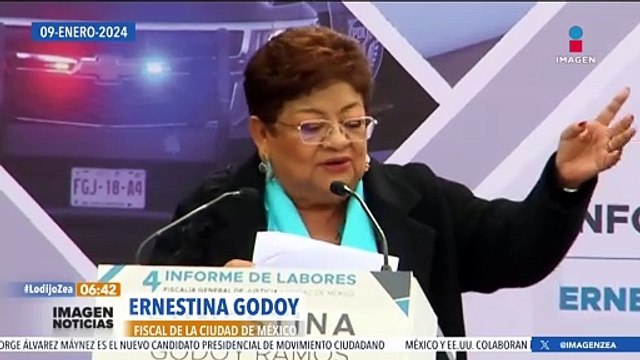 Ernestina Godoy deja a Ulises Lara como encargado de la Fiscalía de la CDMX
