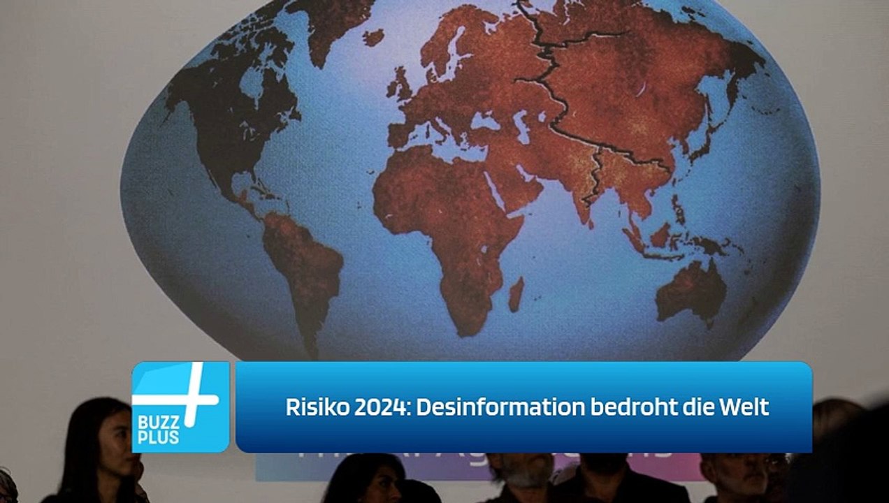 Risiko 2024: Desinformation bedroht die Welt