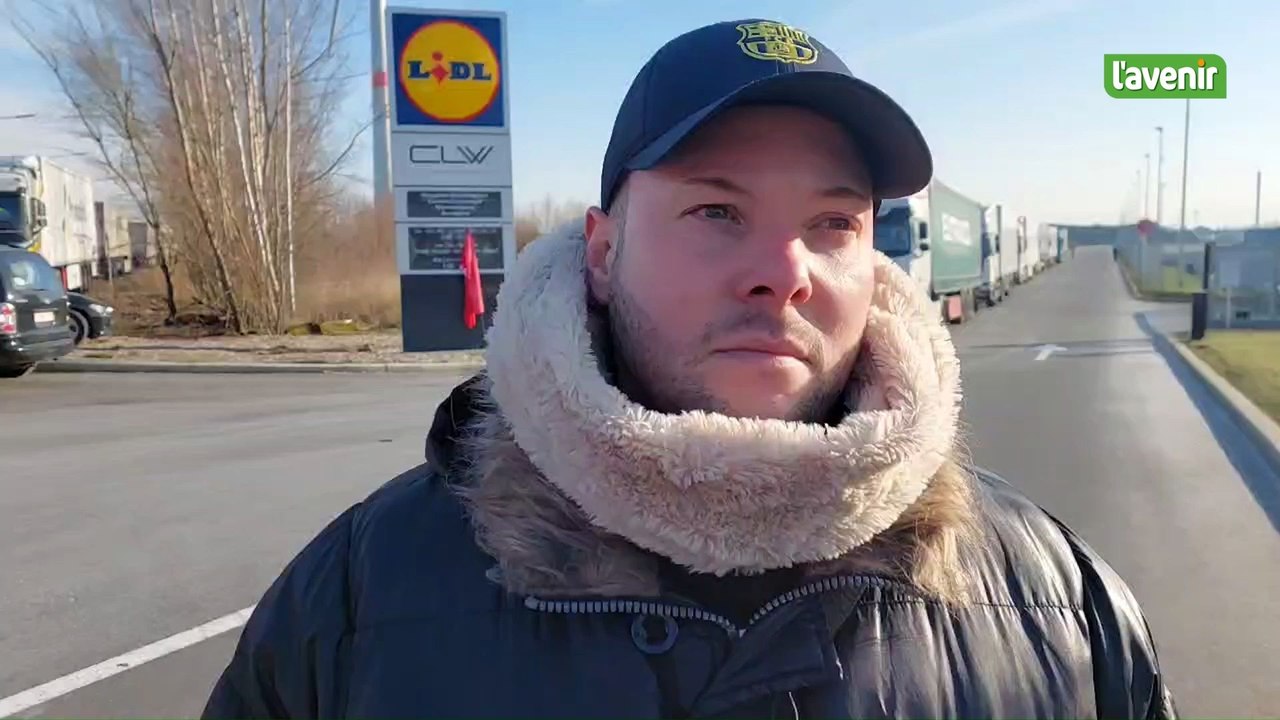 La Louvière : Les travailleurs bloquent le centre de distribution de Lidl, qui approvisionne les magasins du Hainaut, du Brabant wallon et de Bruxelles