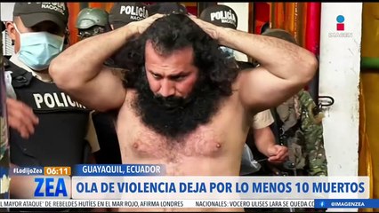 Se desata ola de violencia en Ecuador