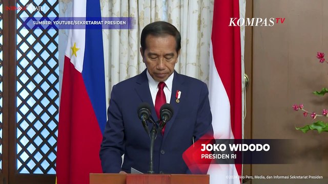Jokowi Sepakati 3 Hal Ini dengan Presiden Filipina Bongbong Marcos