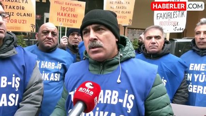 Msb ve İçişleri'nde Çalışan İşçilerin Başlattığı Yürüyüş Ankara'da Sonlandı: "Bu İşe 30 Yılını Veren, Nitelikli, İşçilerin Ustası Gidiyor.