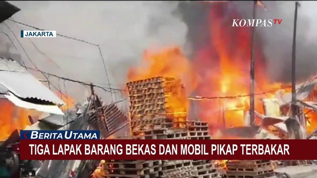 Kebakaran 3 Lapak Barang Bekas hingga Pelaku Pembakaran Lapak Pedagang di Papua Ditangkap