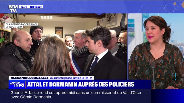 Congés des policiers pendant les JO: des policiers du syndicat SGP-Police FO manifestent