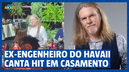 Humberto Gessinger, ex-Engenheiro do Hawaii, ‘invade’ casamento e canta hit