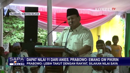 Prabowo Respon Santai Penilaian Anies Terhadap KInerjanya Sebagai Menhan: Emang Gue Pikirin!