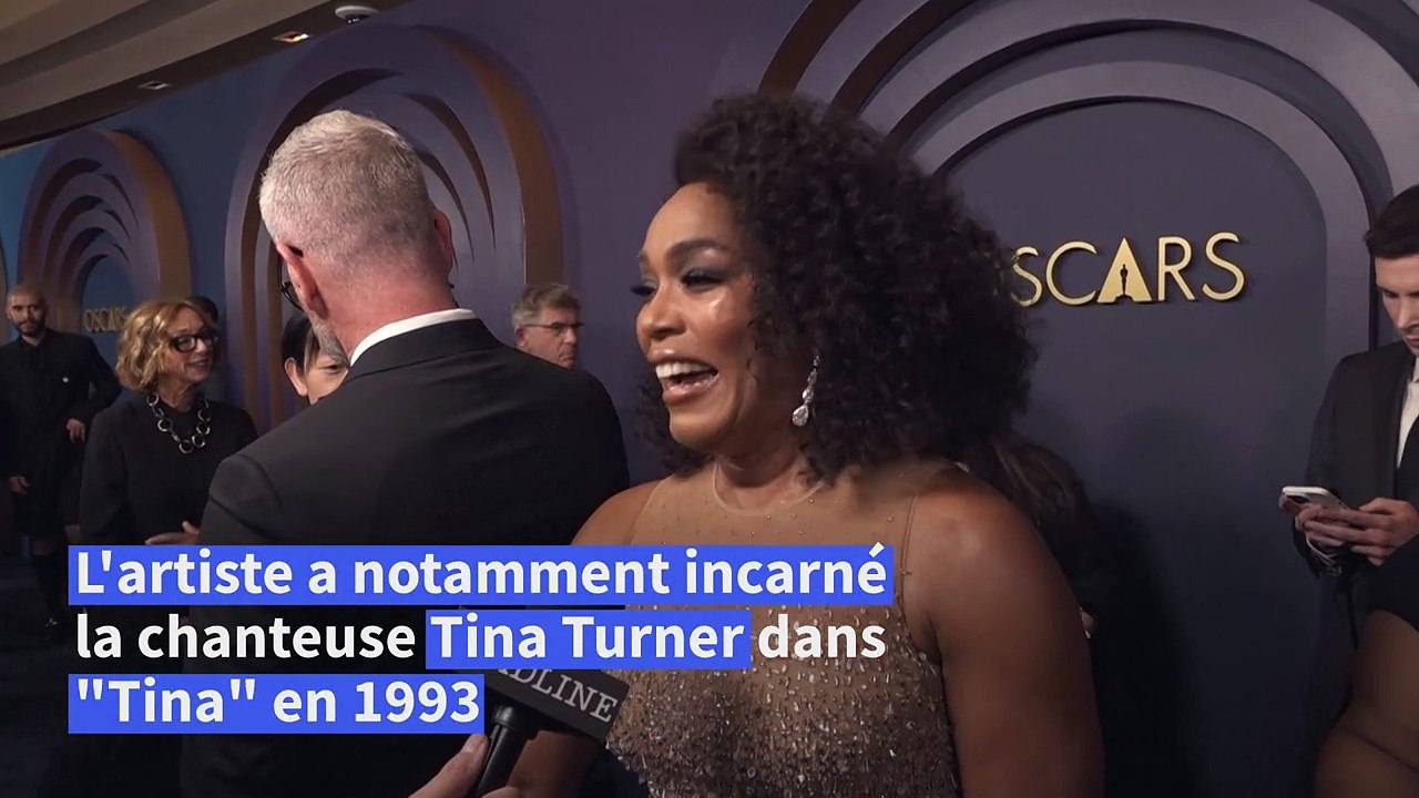 L'actrice américaine Angela Bassett reçoit un Oscar d'honneur