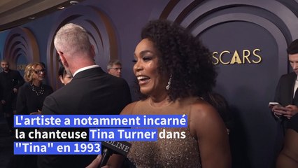 L'actrice américaine Angela Bassett reçoit un Oscar d'honneur
