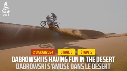 Dabrowski is having fun in the desert  - Stage 5 - #Dakar2024