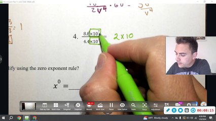 N 6-3 - Video - Quotient, Zero Rules & Dividing by a Monomials