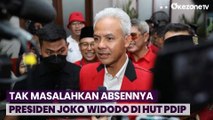 Ganjar Pranowo Tak Persoalkan Absennya Presiden Joko Widodo di HUT PDI Perjuangan ke-51