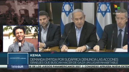 Sudáfrica denuncia el genocidio de Israel en Gaza