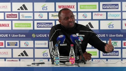 Patrick Vieira est "persuadé" que le Racing va faire une belle 2e partie de saison