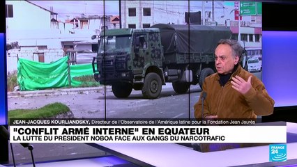 L'Equateur face aux gangs du narcotrafic : "C'est un pourrissement de la situation"