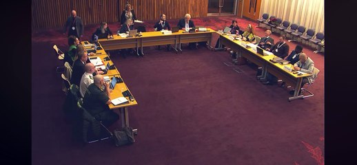 Councillor Zoe McGhee storms out of council meeting