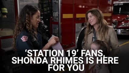 As Fans Try To 'Save' Canceled 'Station 19,' Shonda Rhimes Speaks Out