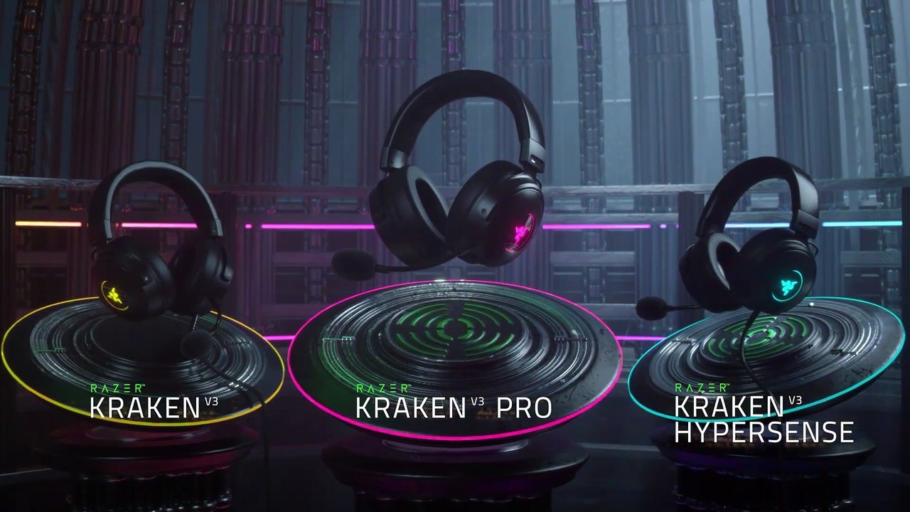 Razer stellt Kraken V3 Headsets vor - seht jetzt den Trailer