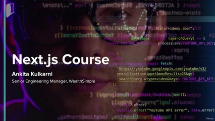 #3  Section Overview | Learn Next JS