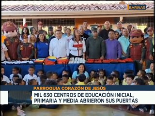 Video herunterladen: Más de mil centros de educación inicial en 12 mcpios. del edo. Barinas dieron inicio a clases