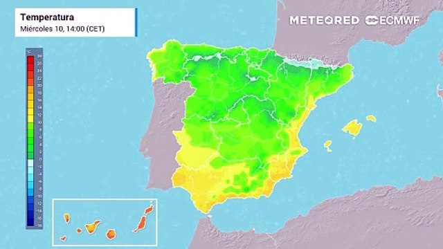 Heladas intensas en las próximas horas en España