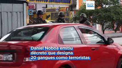 Grupo armado invade estúdio de televisão em direto no Equador