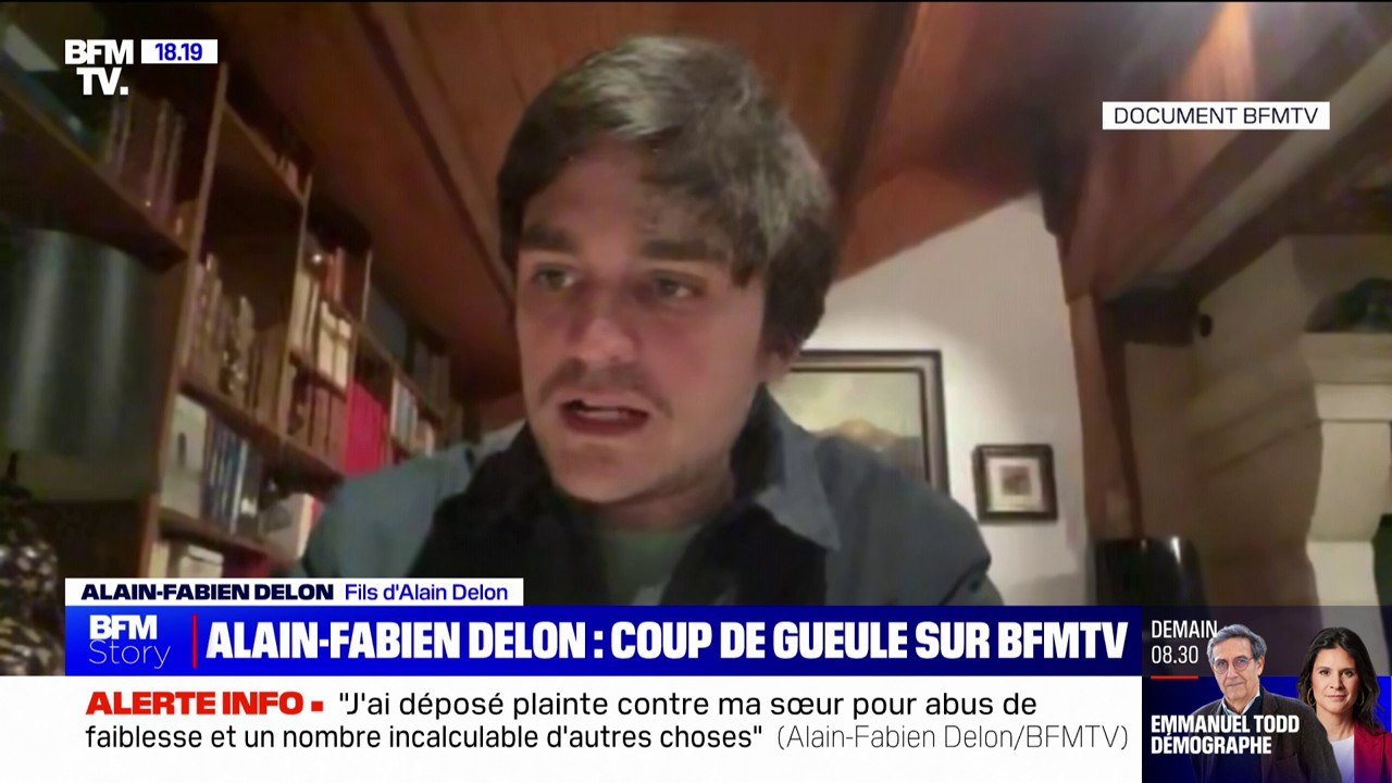 Alain-Fabien Delon: "Si Alain Delon dépose plainte contre Anthony Delon, c'est l'avocat véreux qui bosse pour Anouchka Delon qui va déposer plainte"