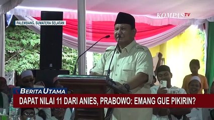 Kata Prabowo Sindir Anies yang Beri Nilai Menhan 11 dari 100