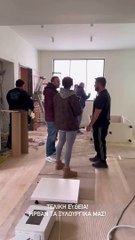 Η αναρτησή της Χριστίνας Μπόμπα από την ανακαίνηση του σπιτιού της