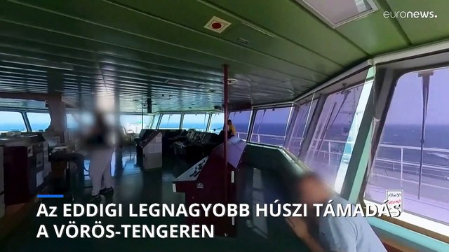 Az eddigi legnagyobb húszi támadás a Vörös-tengeren