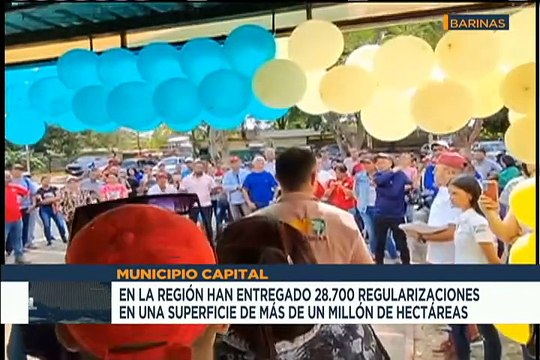 Barinas | Entregaron 200 títulos agrarios a familias productoras por el 23º Aniversario del INTI